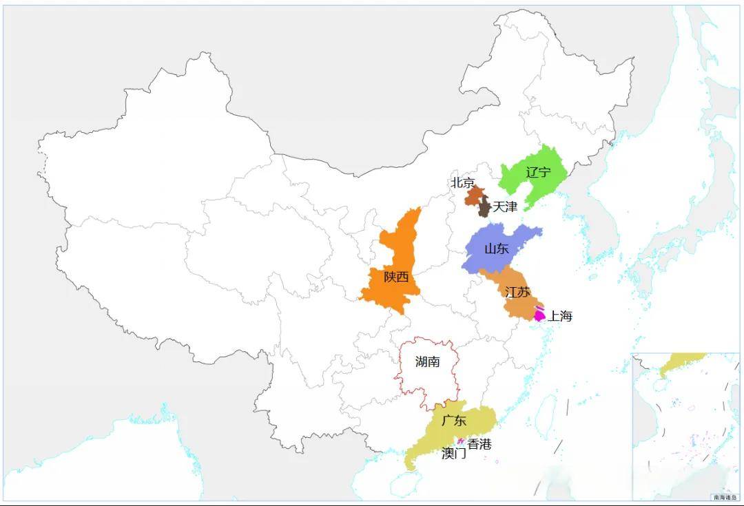 15次全运会举办地分布，基本在沿海，内陆就一次？