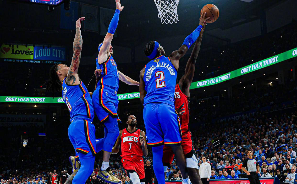 雷霆5连胜！即使非完整阵容，年轻战队已显断档优势